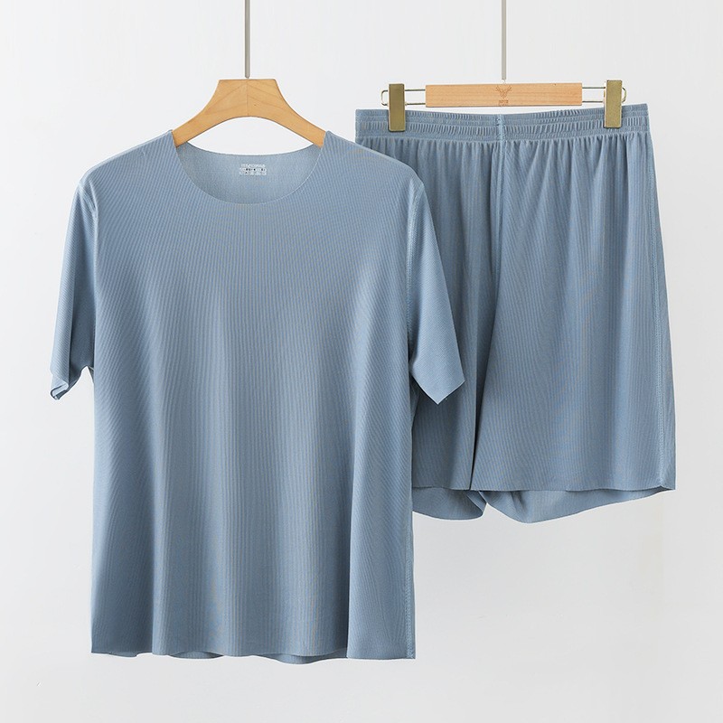 情侶款冰絲睡衣